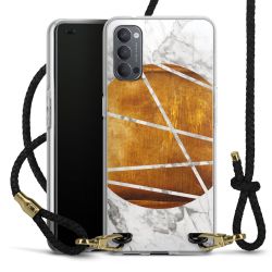 Carry Case Transparent Leather black/gold