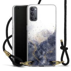 Carry Case Transparent Leather black/gold