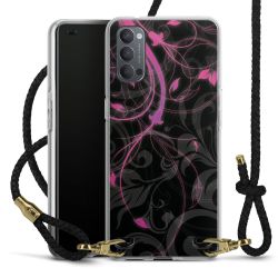 Carry Case Transparent Leather black/gold