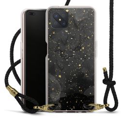 Carry Case Transparent Leather black/gold