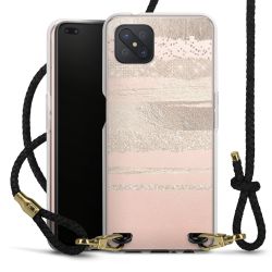 Carry Case Transparent Leather black/gold