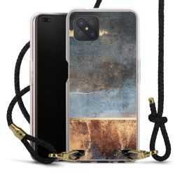 Carry Case Transparent Leather black/gold