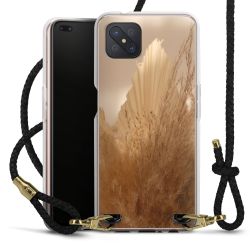 Carry Case Transparent Leather black/gold