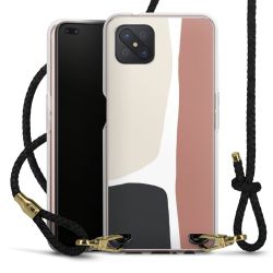 Carry Case Transparent Leather black/gold