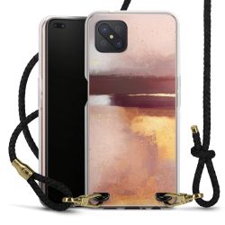 Carry Case Transparent Leather black/gold