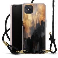 Carry Case Transparent Leather black/gold