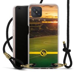 Carry Case Transparent Leather black/gold