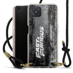 Carry Case Transparent Leather black/gold