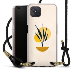 Carry Case Transparent Leather black/gold