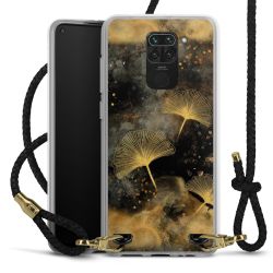 Carry Case Transparent Leather black/gold