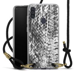 Carry Case Transparent Leather black/gold