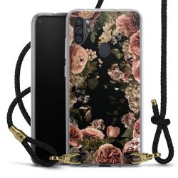 Carry Case Transparent Leather black/gold