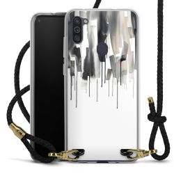 Carry Case Transparent Leather black/gold