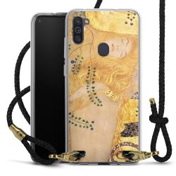 Carry Case Transparent Leather black/gold