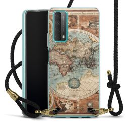 Carry Case Transparent Leather black/gold