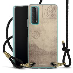 Carry Case Transparent Leather black/gold