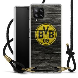 Carry Case Transparent Leather black/gold