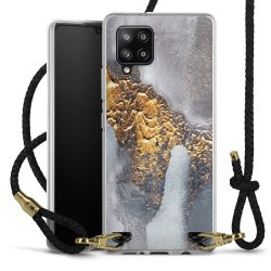 Carry Case Transparent Leather black/gold