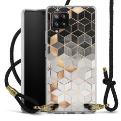 Carry Case Transparent Leather black/gold