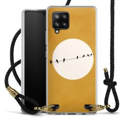 Carry Case Transparent Leather black/gold