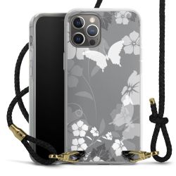 Carry Case Transparent Leather black/gold