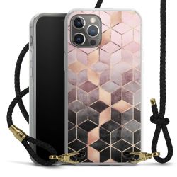 Carry Case Transparent Leather black/gold