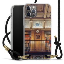 Carry Case Transparent Leather black/gold