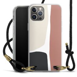 Carry Case Transparent Leather black/gold