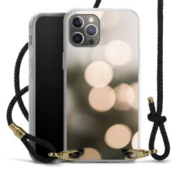 Carry Case Transparent Leather black/gold