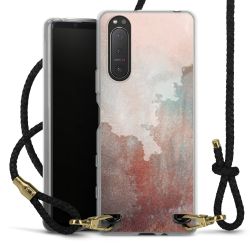 Carry Case Transparent Leather black/gold