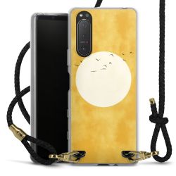 Carry Case Transparent Leather black/gold