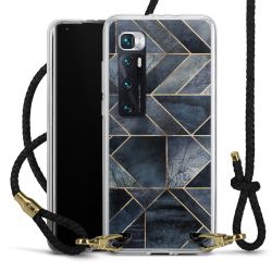 Carry Case Transparent Leather black/gold