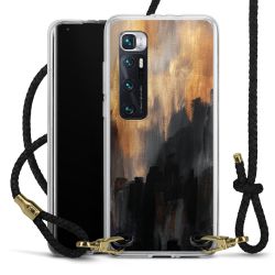 Carry Case Transparent Leather black/gold