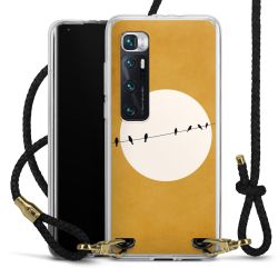 Carry Case Transparent Leather black/gold