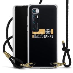 Carry Case Transparent Leder schwarz/gold