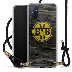 Carry Case Transparent Leather black/gold