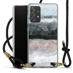 Carry Case Transparent Leather black/gold