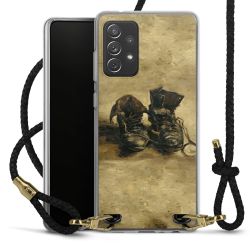 Carry Case Transparent Leather black/gold