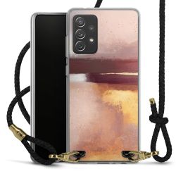 Carry Case Transparent Leather black/gold