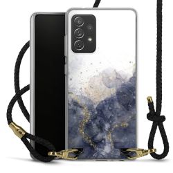 Carry Case Transparent Leather black/gold