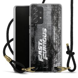 Carry Case Transparent Leather black/gold