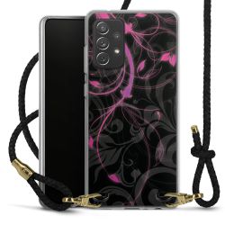 Carry Case Transparent Leather black/gold