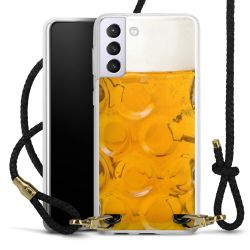 Carry Case Transparent Leather black/gold