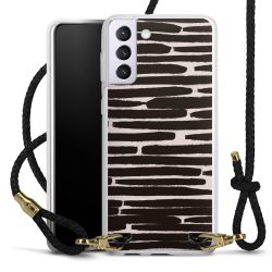 Carry Case Transparent Leather black/gold