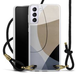 Carry Case Transparent Leather black/gold