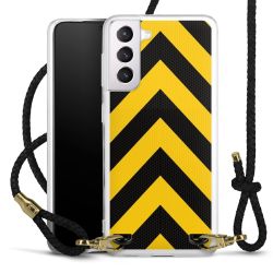 Carry Case Transparent Leather black/gold