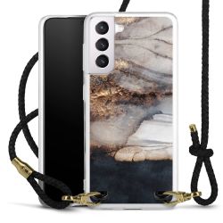 Carry Case Transparent Leather black/gold