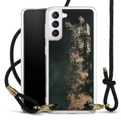 Carry Case Transparent Leather black/gold