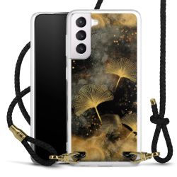 Carry Case Transparent Leather black/gold