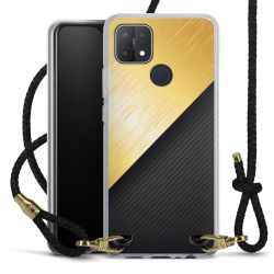 Carry Case Transparent Leather black/gold